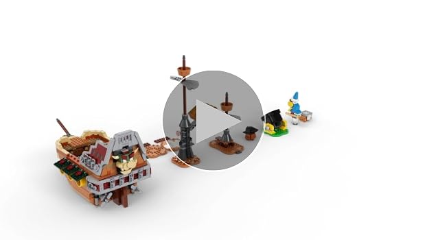 Amazon.com: LEGO 樂高Super Mario Bowser's 飛艇擴充組71391